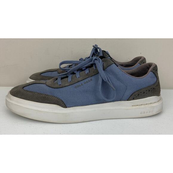 Men Cole Haan GrandPro Rally T-Toe canvas suede sneakers shoes, 9.5M - Picture 2 of 7